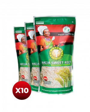 Naija Sweet Rice 1KG Value Pack of 10